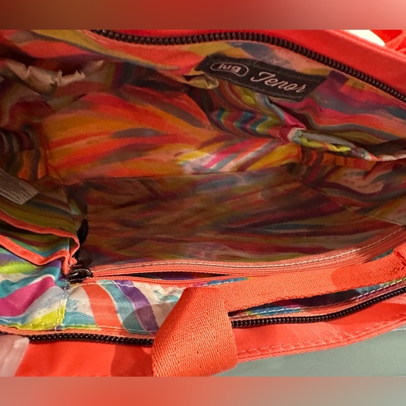 🍒🍊 NWT Lug Tenor 2pc Crossbody Bag in Fruit Punch 🍊🍒 - Picture 6 of 11